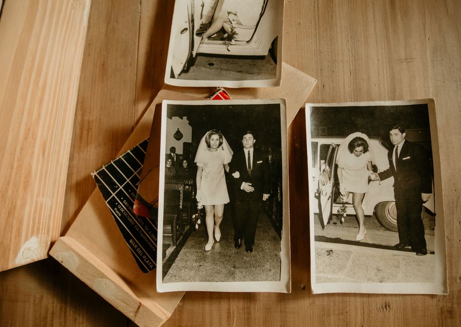Beautifully crafted wedding photo album